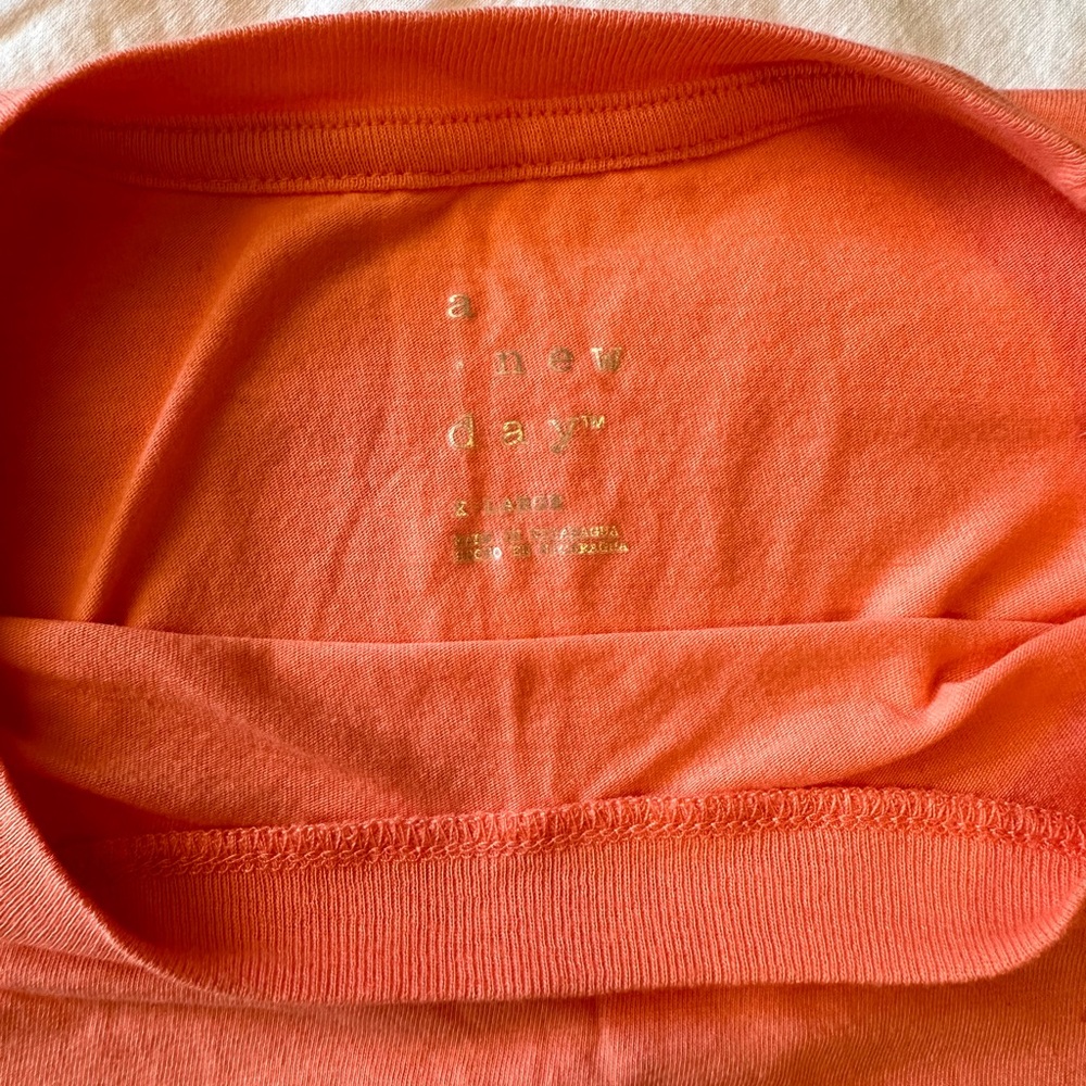 A New Day Orange T-Shirt XL